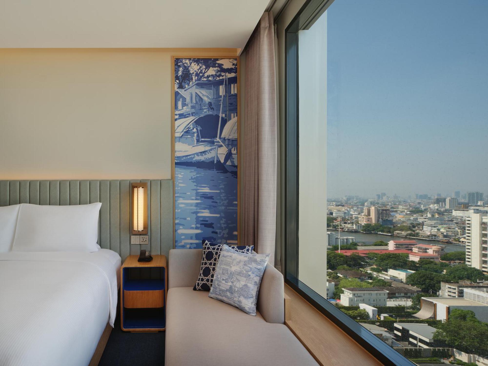 Hilton Garden Inn Bangkok Riverside Exterior foto